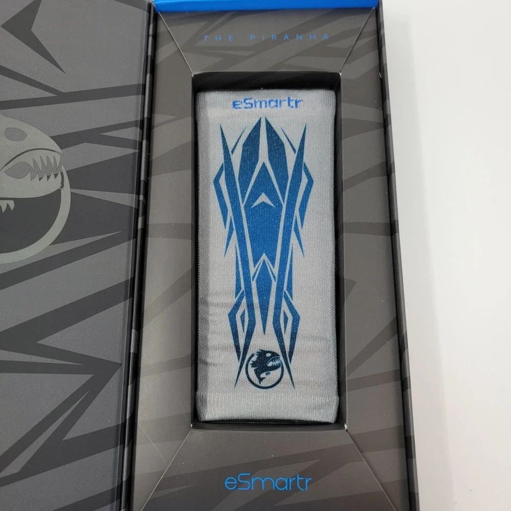 eSmartr Piranha Smart Compression Forearm Sleeve Cognitive Boost Gaming R Arm Md